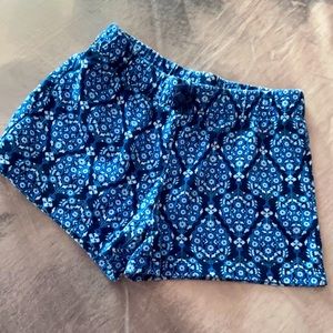 Cotton printed shorts